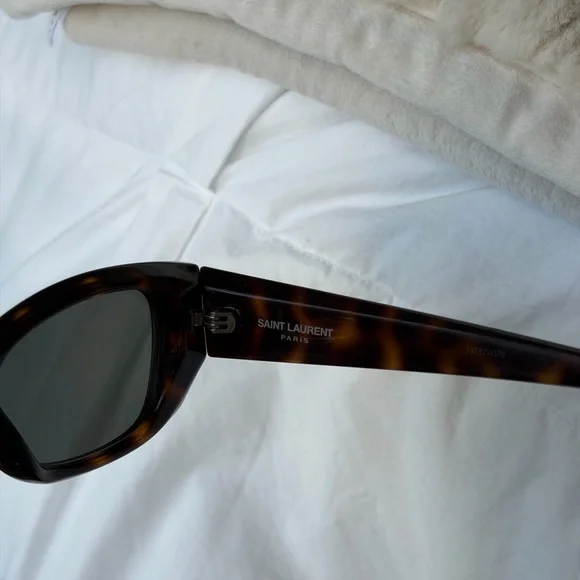 Saint Laurent Tortoise Shell Sunglasses